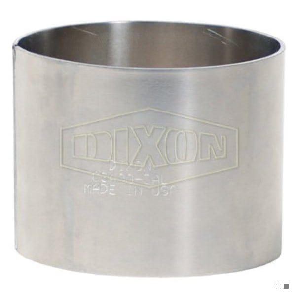 King Crimp Crimp Sleeve, 4 in Nominal, 3-3/4 L x 0.09 in Thick, 304 SS, Domestic